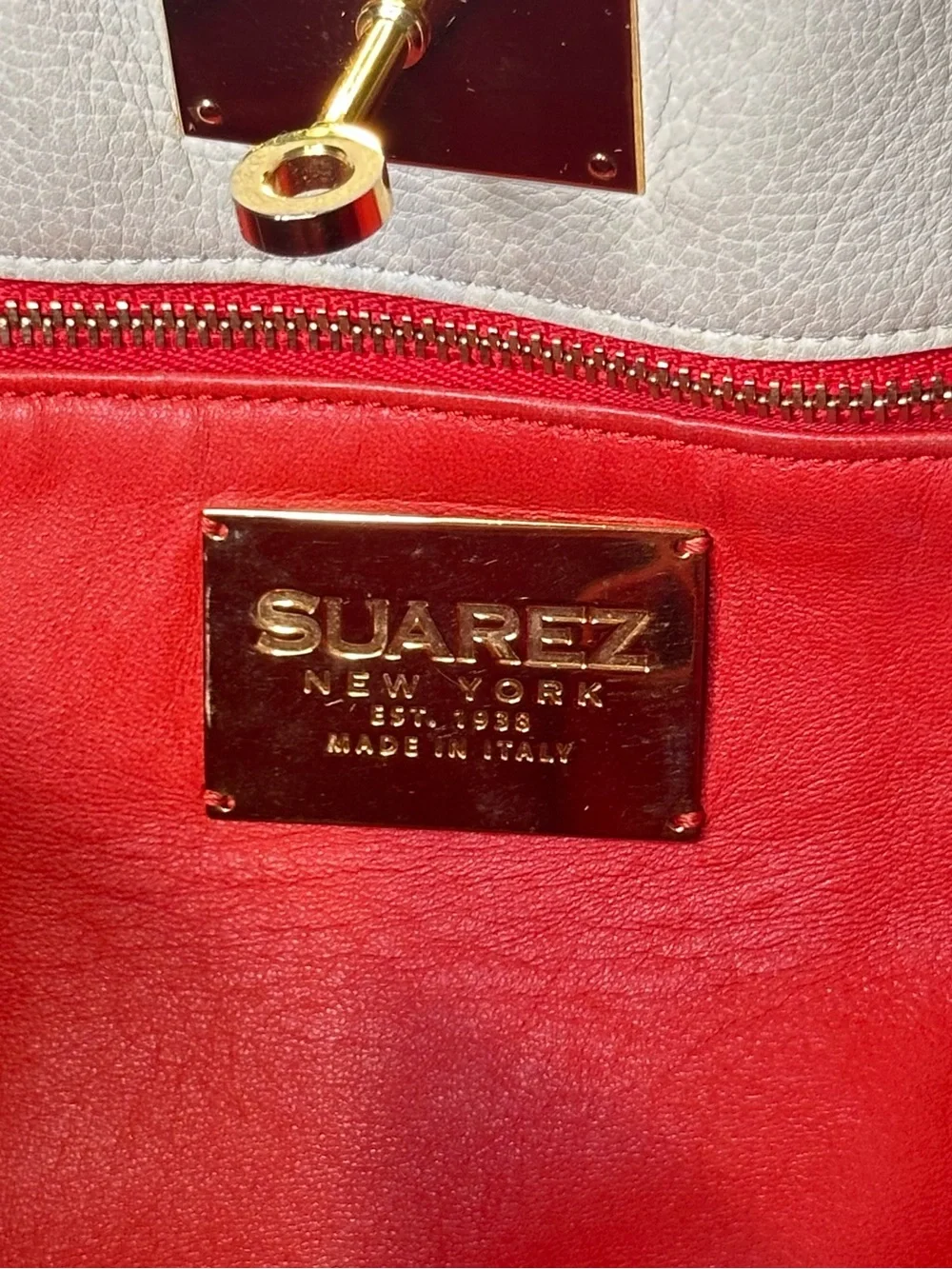 SUAREZ NEW YORK | RARE | The Gracie Bag | Calf Skin | Good Condition - Picture 8 of 8